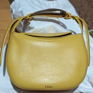 Chloe Kiss leather bag purse (Sultan yellow)